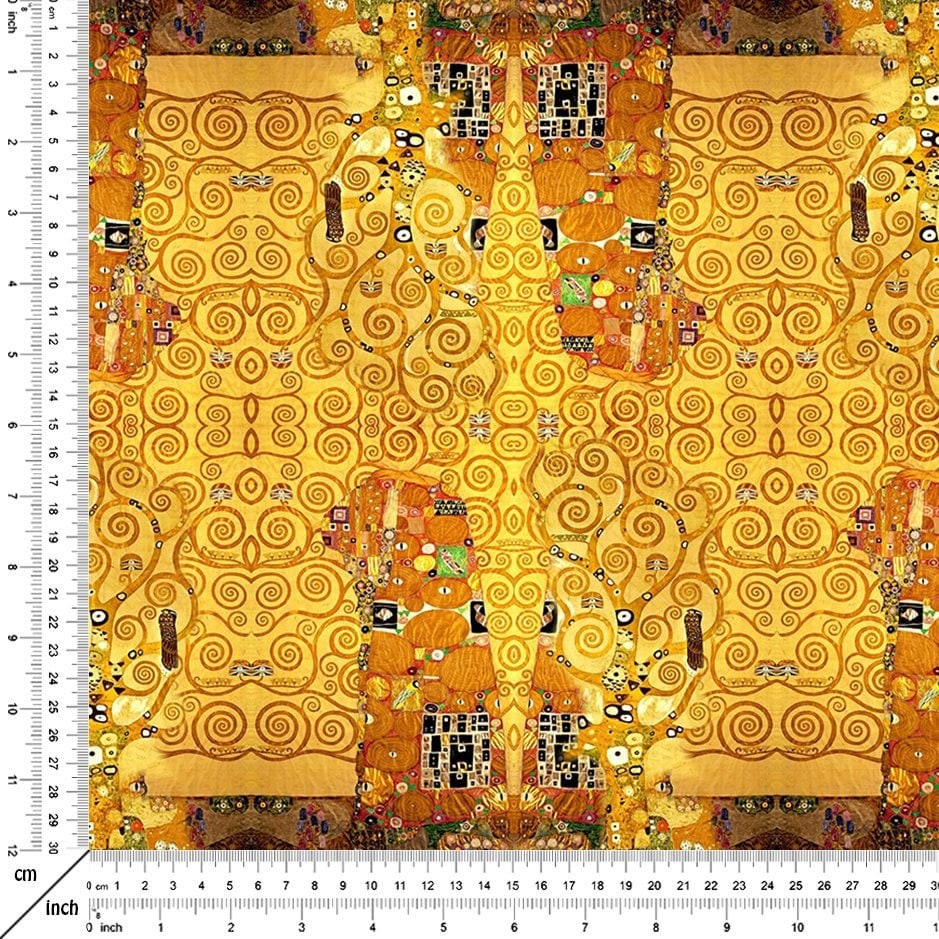 Klimt Print Pattern Backpack