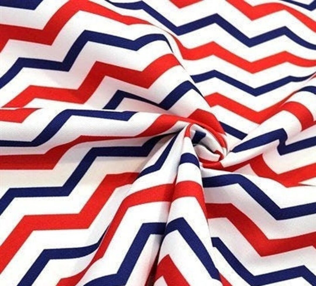 Chevron Fabric by the Meter Geometric Fabric Decor Furniture - Etsy