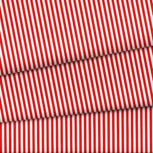 Red Striped Upholstery Fabric: Geometric Decor, Furniture Material