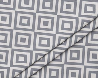 Gray Diamond Fabric by the Meter,Geometric Fabric Decor Furniture Chair Sofa Upholstery Fabric