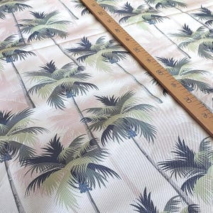 Coconut Trees Print Fabric by the Meter,Tropical Pattern Home Decor Furniture Chair Sofa Upholstery Fabric