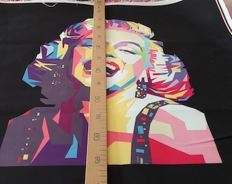 Marilyn Monroe Pattern Panel Upholstery Fabric