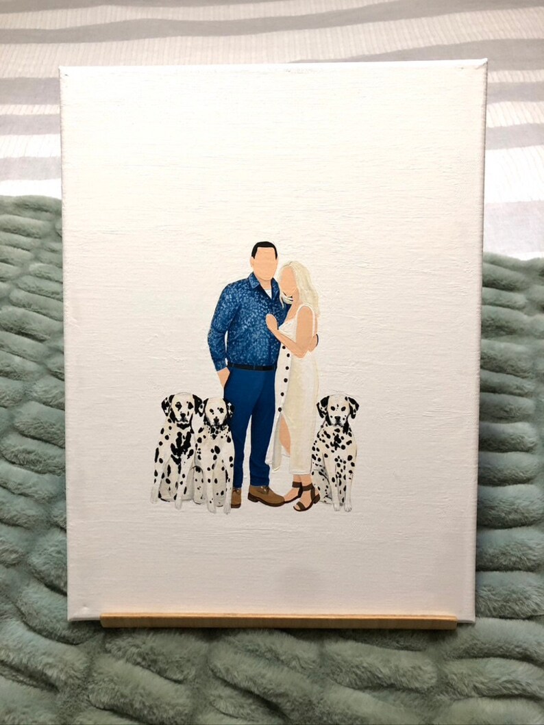 Custom Canvas Painting Etsy