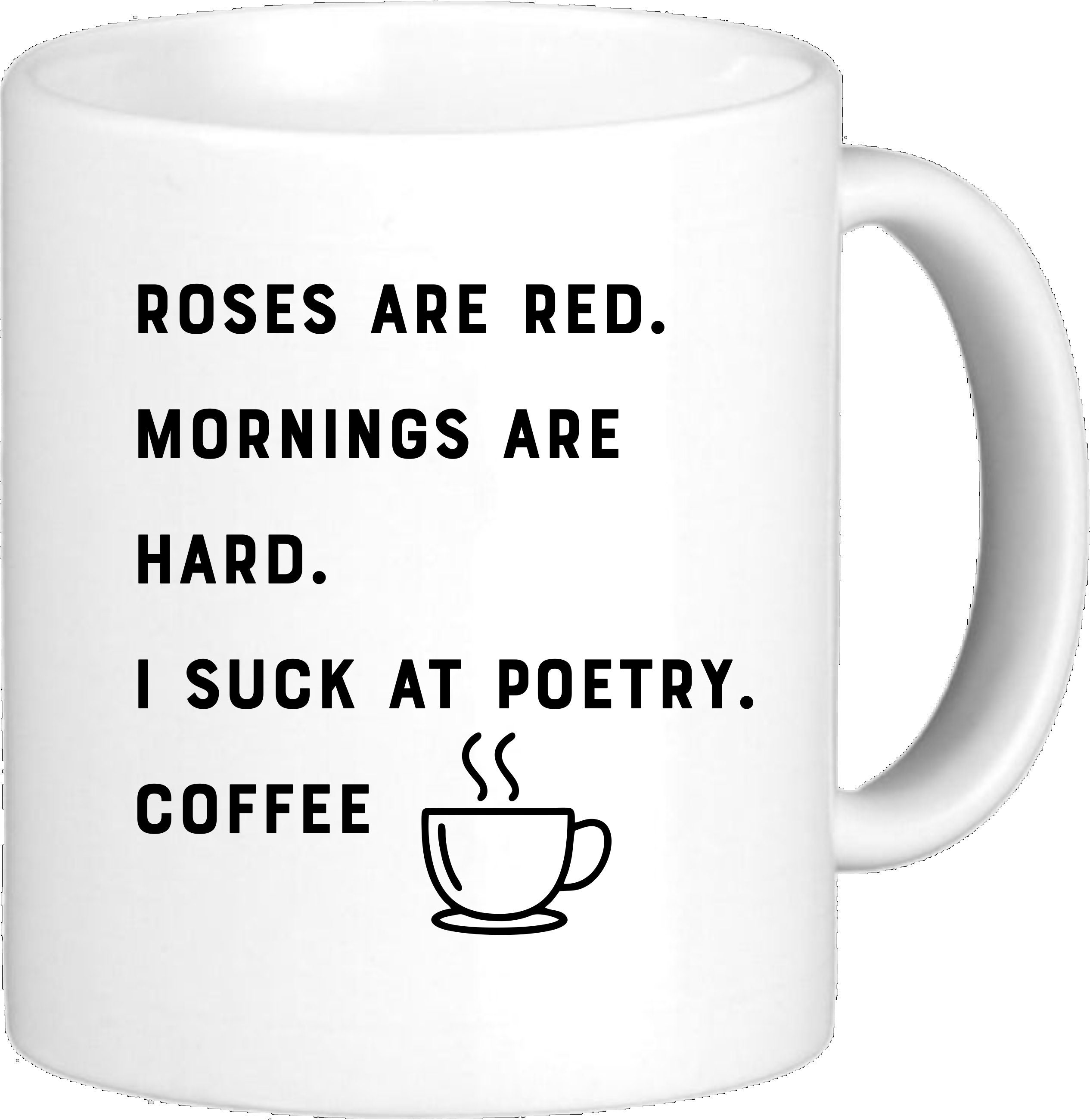 Funny Mugs Mothers Day Fathers Day Roses are Red Poem Etsy