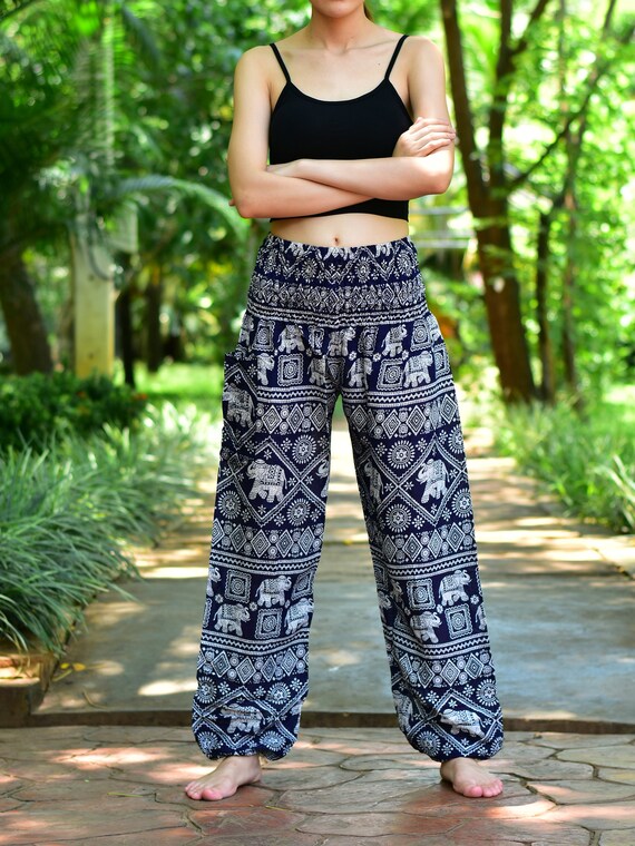 Pantalones De Yoga Sueltos De Verano Para Mujer Harem Printa