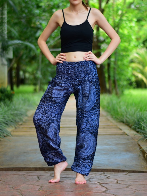 Bohotusk Womens Plus Size Harem Pants 4XL 48-56 Inch Waist Various Designs  Baggy Yoga Pants High Waist Pants Hippie Pants 