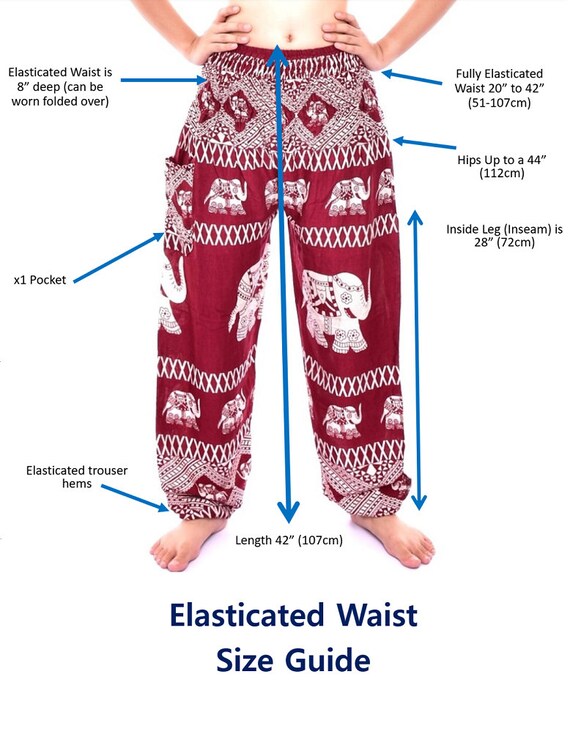 Bohotusk Garden Swirl Print Harem Pants 