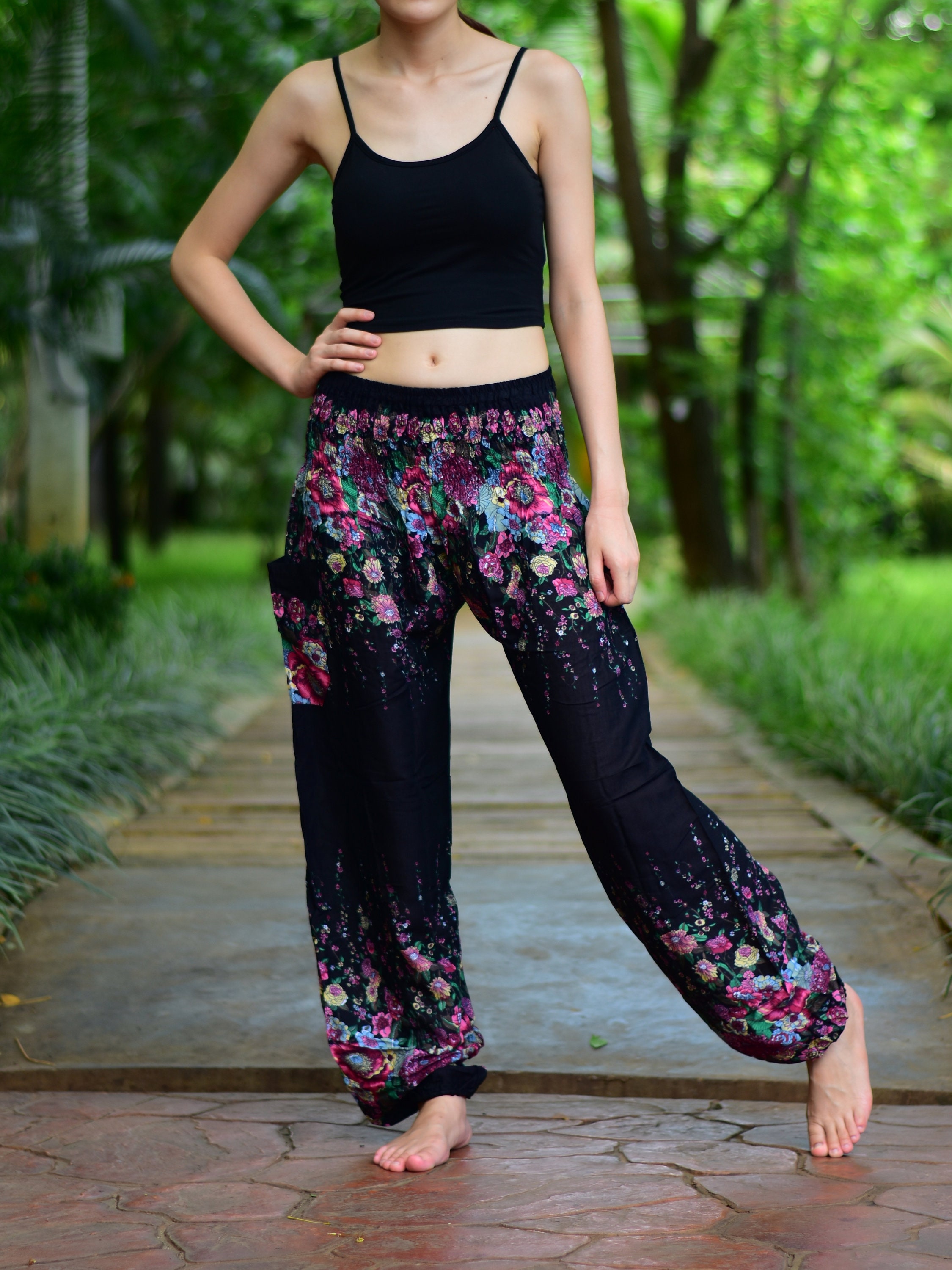 Rayon Capri Pants 