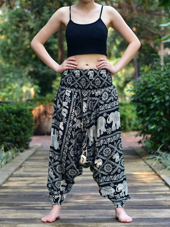 Bohotusk Black Elephant Paradise Low 