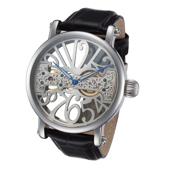 Skeleton face watch sale