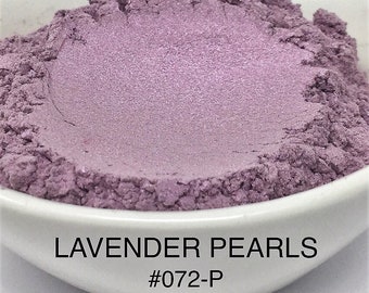 10g and 20g "Lavender Pearls" Mica Pigment Color (10g and 20g in jars) from "Just Paint"