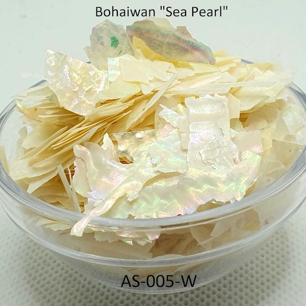 10g "Sea Pearl" Bohaiwan Shell pieces, Mother of Pearl, Abalone Shells, Utra thin Shell slices from "Just Paint"