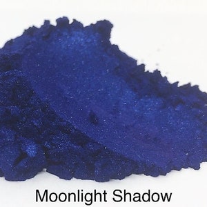 10g and 20g "Moonlight Shadow" Mica Pigment Color (10g and 20g in Jars) from "Just Paint"