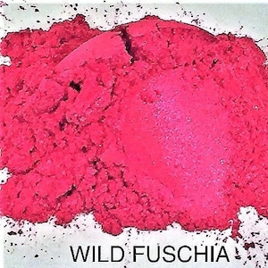 10g and 20g "Wild Fuchsia" Mica Pigment Color (10g and 20g in Jars) from "Just Paint"