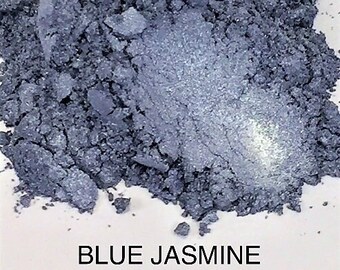 10g en 20g "Blue Jasmin" Mica-pigment kleur (10g in en 20g in plastic potje) van "Just Paint"