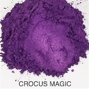 10g and 20g "Crocus Magic" Mica Pigment Color (10g and 20g in Jars) from "Just Paint"