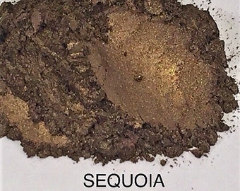 10g en 20g "Sequoia" Mica-pigment kleur (10g en 20g in plastic potje) van "Just Paint"