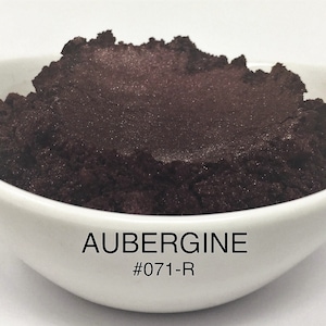 10g and 20g "Aubergine" Mica Pigment Color (10g and 20g in Jars) from "Just Paint"