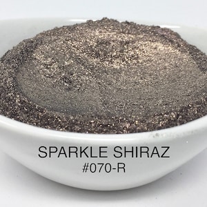 10g and 20g "Sparkle Shiraz" Mica Pigment Color (10g and 20g in jars) from "Just Paint"