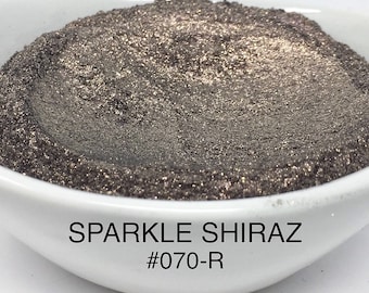 10g en 20g "Sparkle Shiraz" Mica-pigment kleur (10g en 20g in plastic potje) van "Just Paint"