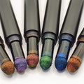 Chameleon Mica Pen, 6 Colours, Mica Pigment Air Cushion Pen, Nailart, Eyeshadow from "Just Paint" product logo