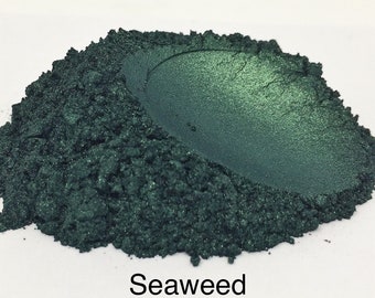 10g et 20g "Seaweed" Mica Pigment Color (10g et 20g en pot plastique) de "Just Paint"