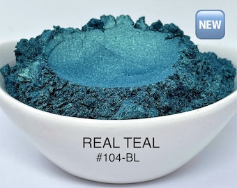 10g et 20g "Real Teal" Mica Pigment Color (10g et 20g en pot plastique) de "Just Paint"