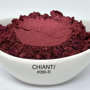 10g and 20g "Chianti" Mica Pigment Color (10g and 20g in Jars) from "Just Paint"