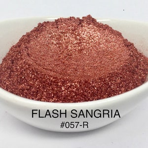 10g and 20g "Flash Sangria" Mica Pigment Color (10g and 20g in Jars) from "Just Paint"