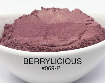 10g en 20g "Berrylicious" Mica-pigment kleur (10g en 20g in plastic potje) van "Just Paint"