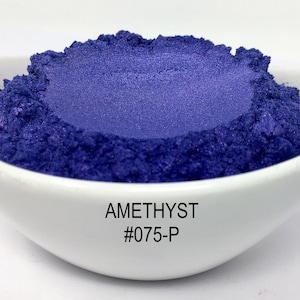 10g and 20g "Amethyst" Mica Pigment Color (10g and 20g in Jars) from "Just Paint"