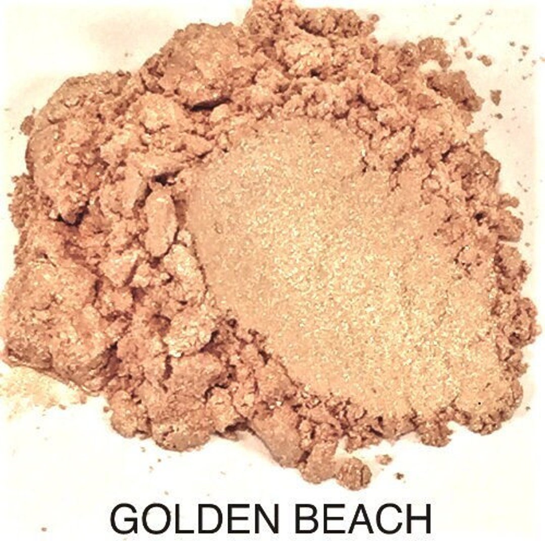 10g and 20g golden Beach Mica Pigment Color 10g and 20g in Jars From ...