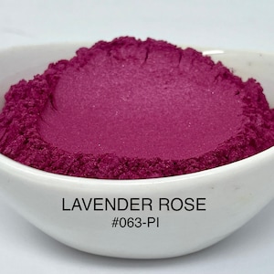 10g and 20g "Lavender Rose" Mica Pigment Color (10g and 20g in Jars) from "Just Paint"