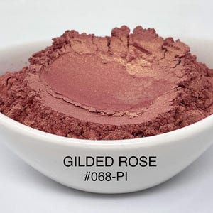 10g and 20g "Gilded Rose" Mica Pigment Color (10g and 20g in Jars) from "Just Paint"