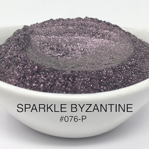 10g and 20g "Sparkle Byzantine" Mica Pigment Color (10g and 20g in Jars) from "Just Paint"