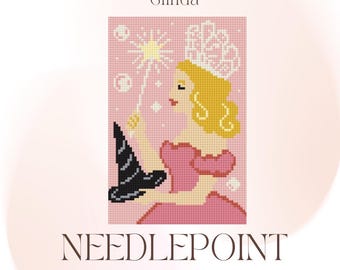 Glinda 18 Mesh Digital Needlepoint Chart PDF