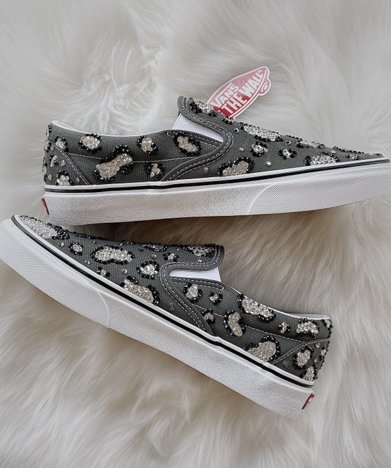 vans grey leopard