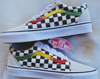 zapatos vans rasta authentic