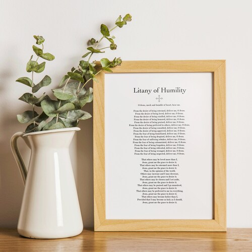 Litany of Trust // Trust // Catholic Art // Catholic Design // Etsy Litany of Trust // Trust // Catholic Art // Catholic Design // Etsy