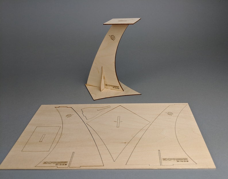 Display Stand Model airplane display stand wooden stand for Etsy