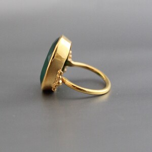 NOVICA Handmade Citrine Flower Ring - Balinese Sunflower .925 Sterling Silver Cocktail Ring, 2 Carats