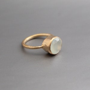 Meadows Blauer Chalcedon Ring, 925 Sterling Silber  Produktbild-Vorschau 5