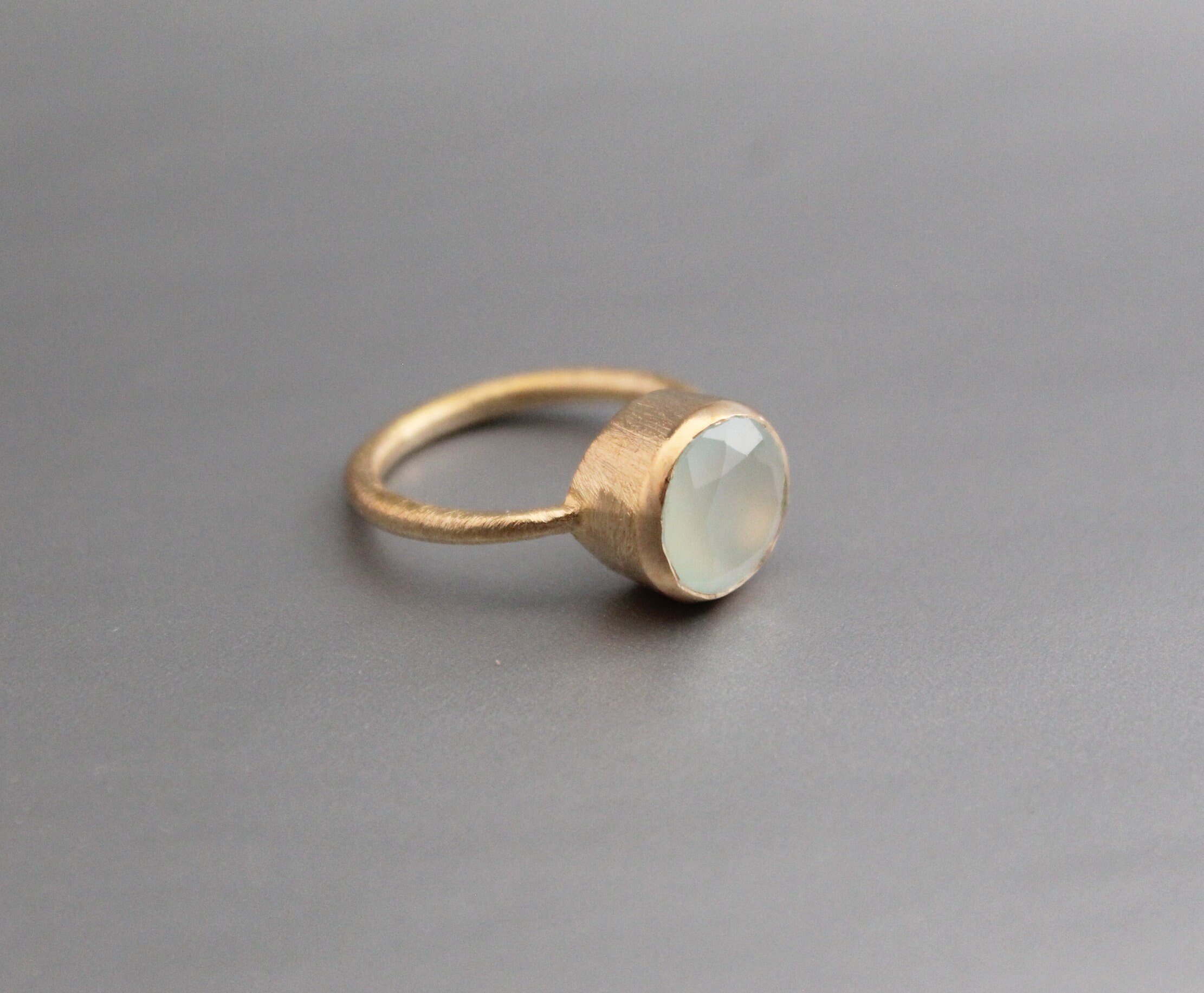 Meadows Blauer Chalcedon Ring, 925 Sterling Silber  Produktbild-Vorschau 7