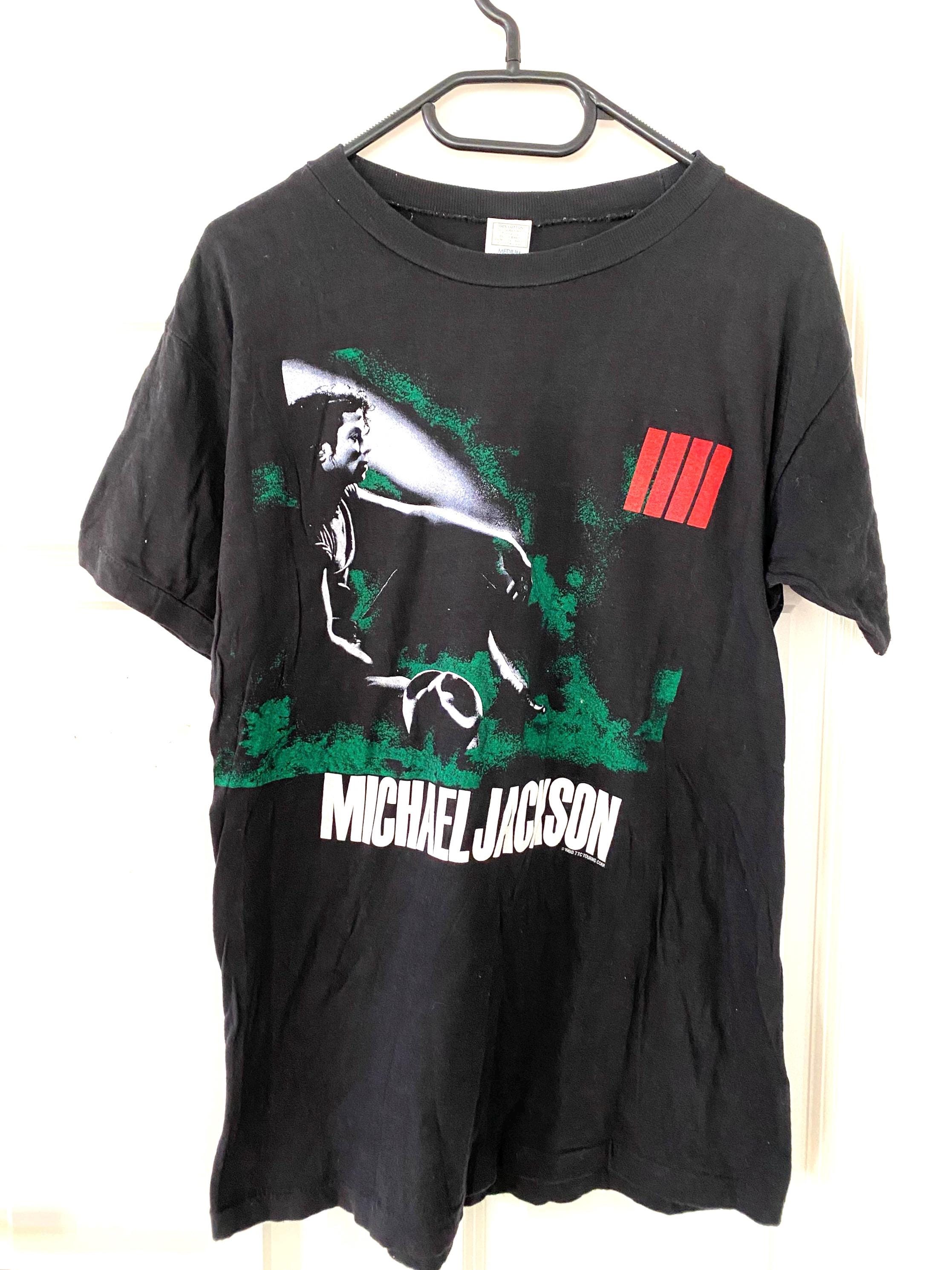 マイケル ジャクソン BAD TOUR 88 Tシャツ L ヴィンテージ Vintage Michael Jackson Bad Tour Tokyo Japan 1988 King of