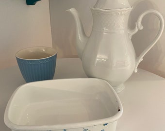 VINTAGE: Enamel bowl/bowl/mold