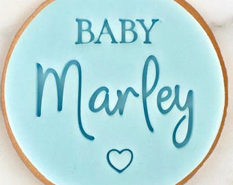 Timbro Personalizzato Per Biscotti Di Buon Natale Con Il Tuo Nome - Foto 7