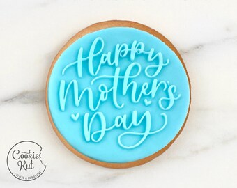 Happy Mother's Day Style 2 - Mother's Day Reverse Embosser Stamp