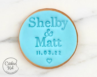 Timbro Personalizzato Per Biscotti Di Buon Natale Con Il Tuo Nome - Foto 3