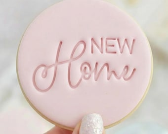 New Home - Cookie Embosser Fondant Stamp Baking