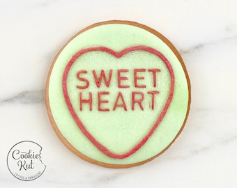 Sweet Heart - Valentine's Day Reverse Embosser Stamp